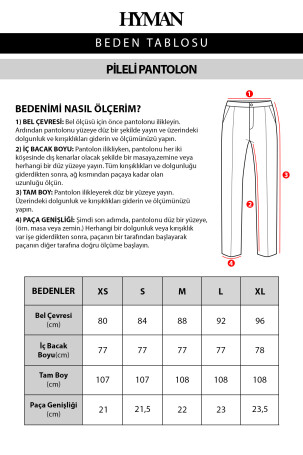 Erkek Pileli Baggy Kalıp Kumaş Pantolon Açık Haki - 6