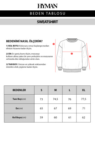 Erkek Seattle Baskılı Oversize Sweatshirt Grimelanj - 6
