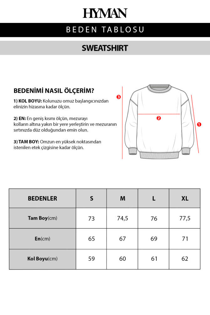 Erkek Seattle Baskılı Oversize Sweatshirt Grimelanj - 6